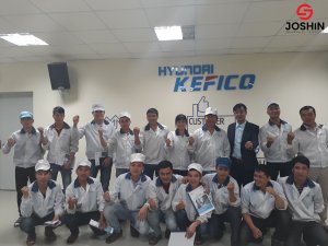 Khóa học "Leadership" có nghĩa là vai trò lãnh đạo được Joshin triển khai tại Công ty TNHH Hyundai KEFICO Việt Nam.